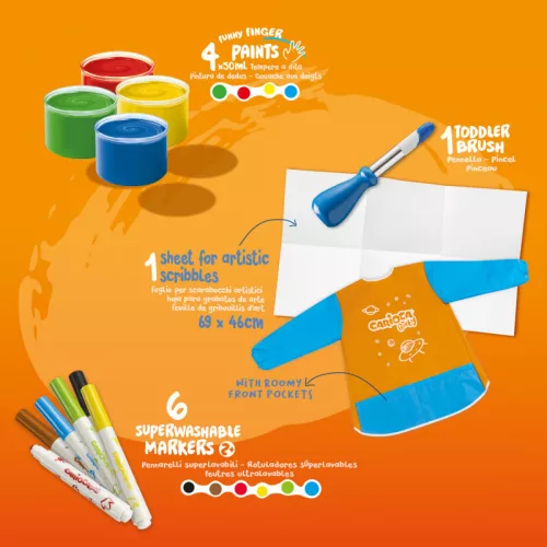 Carioca Baby - Kisművész kreatív készlet 2+