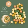 LUDI 90 db-os labdakészlet labdamedencéhez