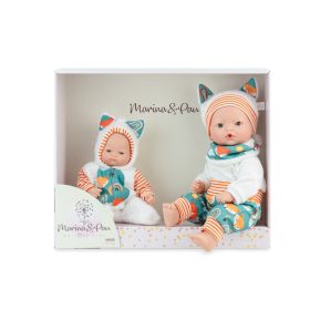   Marina&Pau baba - Vanília illatú Little Family babák 40cm és 26cm