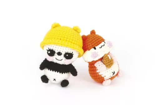 Graine Creative Minigurumi készlet – Panda (10 cm)