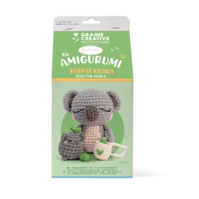 Graine Creative Amigurumi készlet – Koala (12,5 cm)