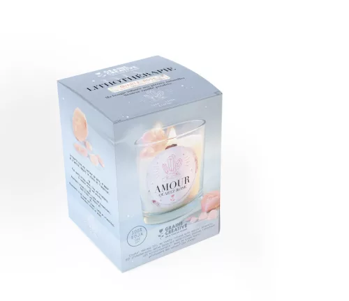 Graine Creative Kristályok gyertyakészítő – Rózsakvarc