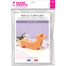 Graine Creative Gyertyaöntő forma - Tacskó