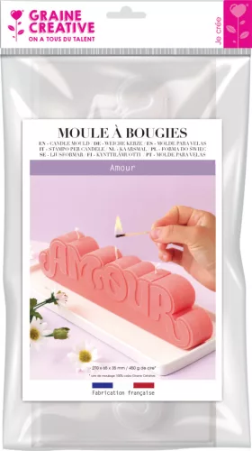 Graine Creative Gyertyaöntő forma - „Amour”