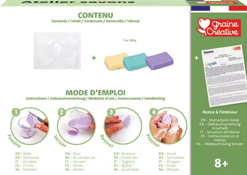 Graine Creative Szappankészítő - Dinoszauruszos