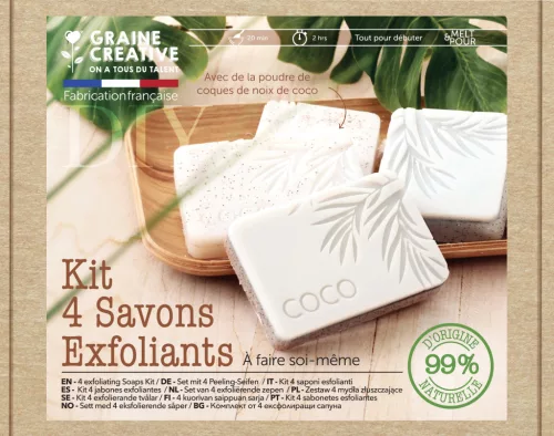 Graine Creative Szappankészítő - Kókuszos bőrradíros