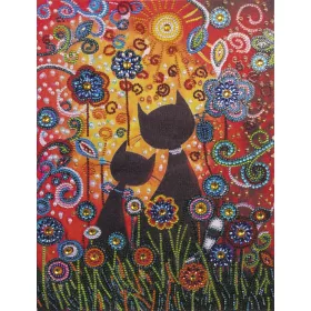 Graine Creative Gyémántfestés – Sziámi cicák