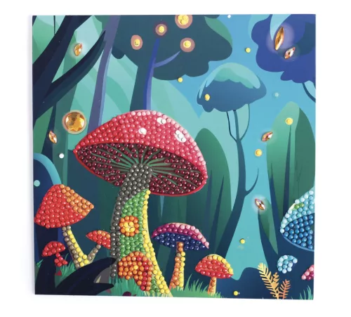 Graine Creative Gyémántfestő képeslap – Tündér