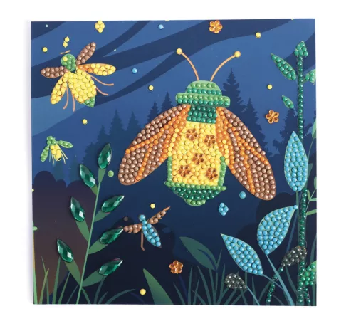 Graine Creative Gyémántfestő képeslap – Tündér