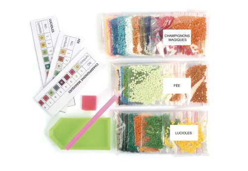 Graine Creative Gyémántfestő képeslap – Tündér