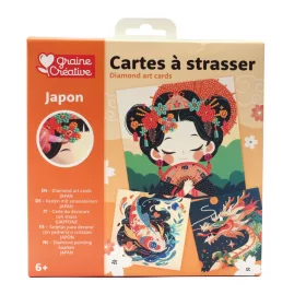 Graine Creative Gyémántfestő képeslap – Japán