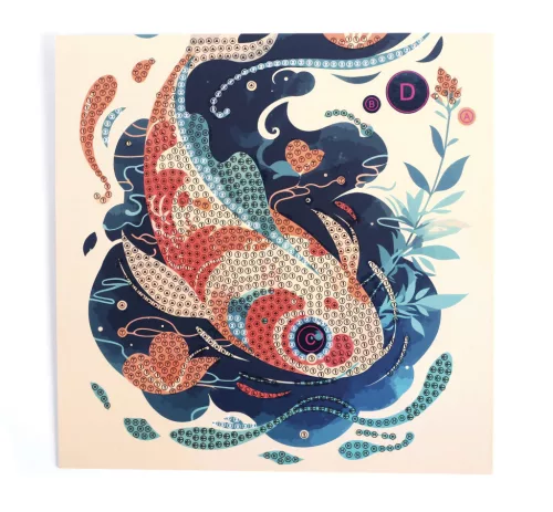 Graine Creative Gyémántfestő képeslap – Japán