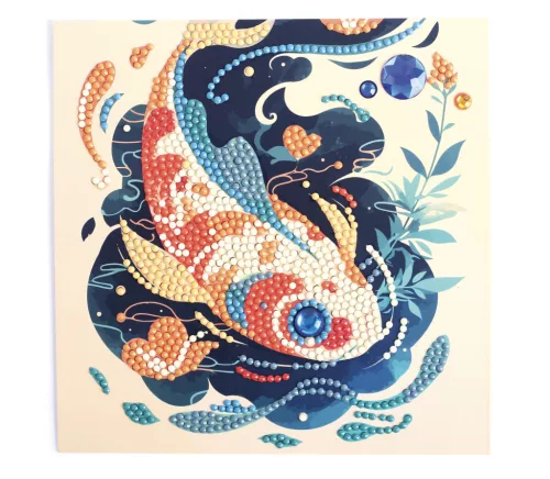 Graine Creative Gyémántfestő képeslap – Japán