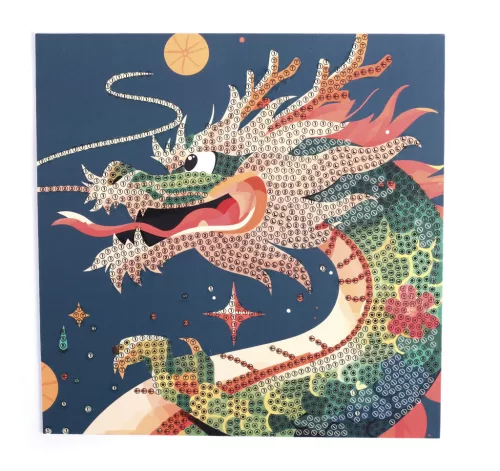 Graine Creative Gyémántfestő képeslap – Japán