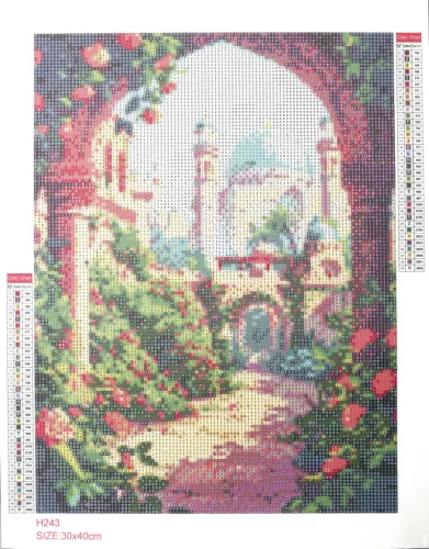 Graine Creative Gyémántfestés – Palota (30×40 cm)