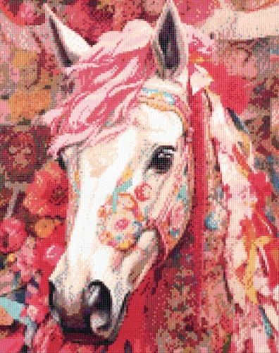 Graine Creative Gyémántfestés – Ló (40×50 cm)