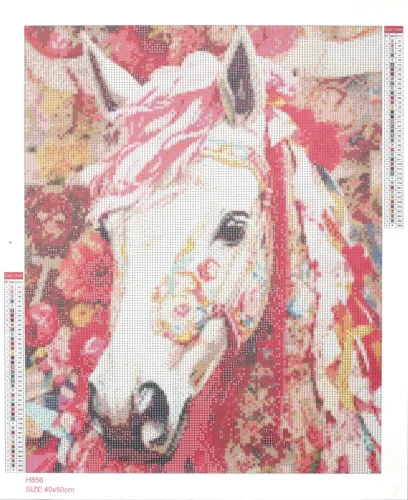 Graine Creative Gyémántfestés – Ló (40×50 cm)