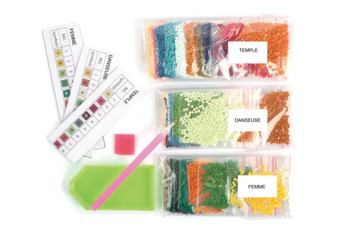 Graine Creative Gyémántfestő képeslap – India