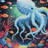 Graine Creative Gyémántfestő képeslap – Tengeri világ