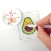 Graine Creative Gyémántfestő matrica – Avokádó