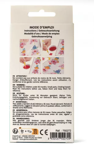 Graine Creative Gyémántfestő matrica – Delfin