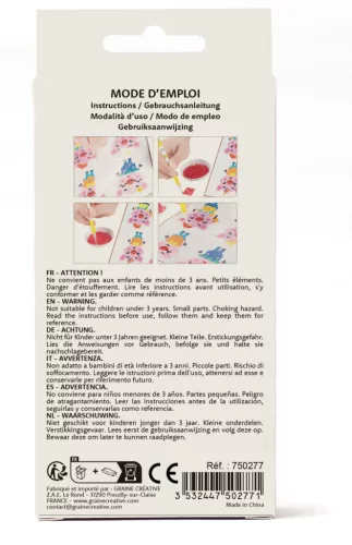 Graine Creative Gyémántfestő matrica – Teknős