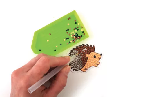 Graine Creative Gyémántfestő matrica– Süni