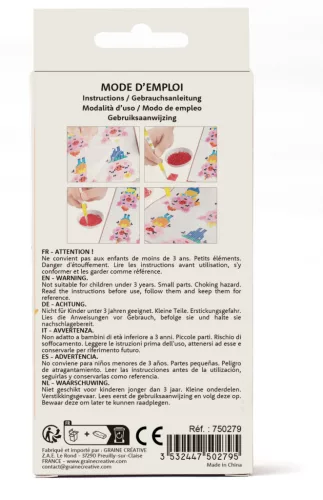 Graine Creative Gyémántfestő matrica – Róka