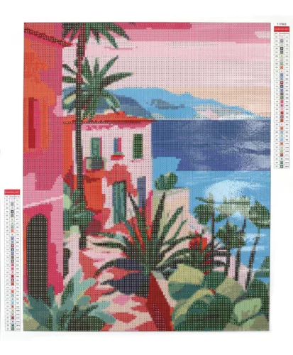 Graine Creative Gyémántfestés – Francia riviéra (40×50 cm)