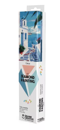 Graine Creative Gyémántfestés – Görögország (30×40 cm)