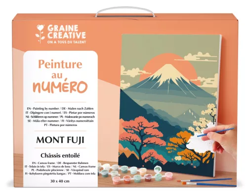 Graine Creative Számfestő – Fuji-hegy (30×40 cm)