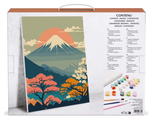 Graine Creative Számfestő – Fuji-hegy (30×40 cm)
