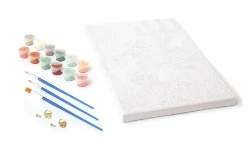 Graine Creative Számfestő – Kaktusz (20×30 cm)