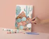 Graine Creative Számfestő – Kaktusz (20×30 cm)