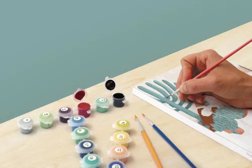 Graine Creative Számfestő – Kaktusz (20×30 cm)