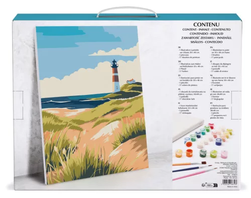 Graine Creative Számfestő – Világítótorony (30×40 cm)