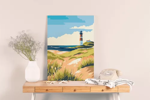 Graine Creative Számfestő – Világítótorony (30×40 cm)