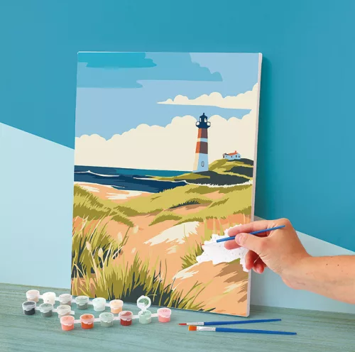 Graine Creative Számfestő – Világítótorony (30×40 cm)