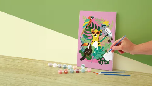 Graine Creative Számfestő – Trópusokon (20×30 cm)