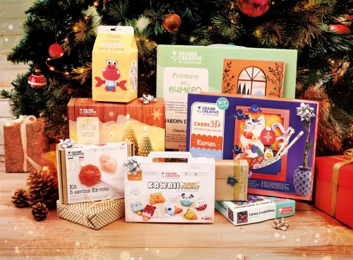 Graine Creative Számfestő – Téli kert (30x40 cm)