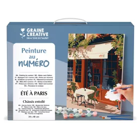 Graine Creative Számfestő – Nyár Párizsban (30×40 cm)