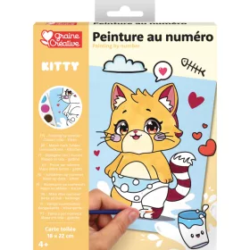 Graine Creative Számfestő 4+ – Cica