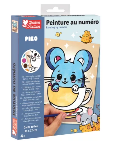 Graine Creative Számfestő 4+ – Egerek