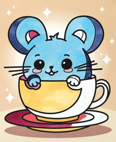 Graine Creative Számfestő 4+ – Egerek