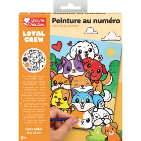 Graine Creative Számfestő 8+ – Kutyák