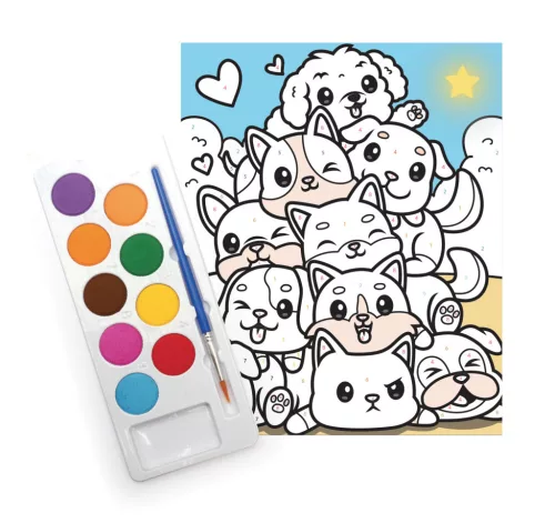 Graine Creative Számfestő 8+ – Kutyák