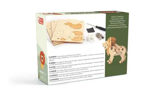 Graine Creative 3D fa modell – Oroszlán