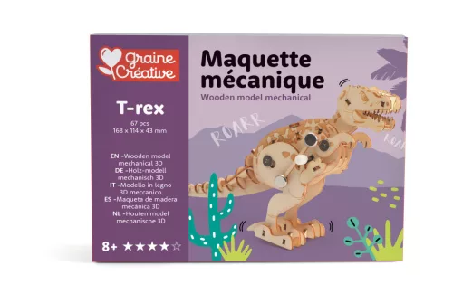 Graine Creative 3D fa modell – T-Rex