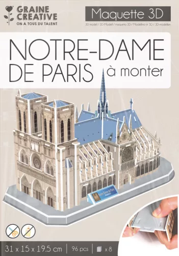 Graine Creative 3D puzzle - Notre Dame