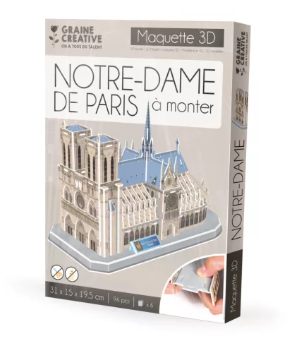 Graine Creative 3D puzzle - Notre Dame